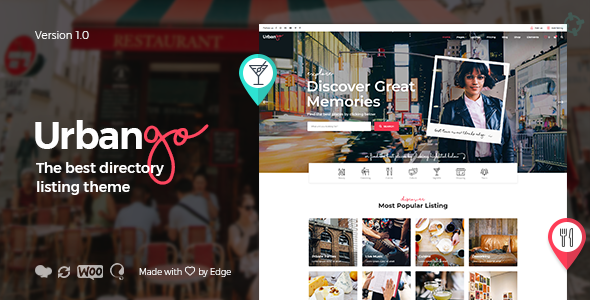 UrbanGo - Directory and Listing WordPress Theme Logo